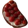 Стикер 60 🌟 Strawberry - клубничный десерт