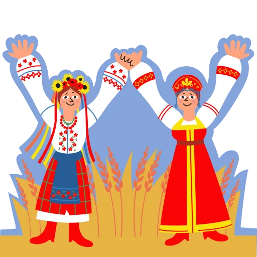 👯 Стикер «Сила в единстве» для Telegram