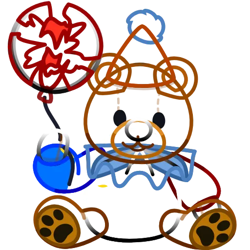 Стикер 2 Stroke Gift
