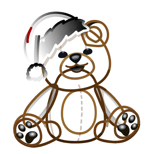Стикер 8 Stroke Gift