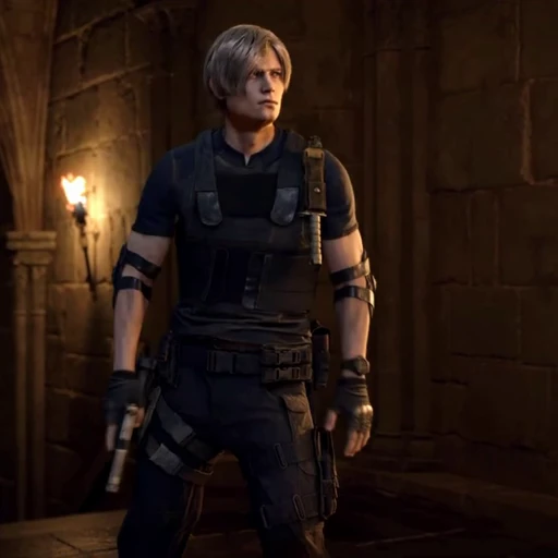 ⛓ Стикер «Leon scott kennedy» для Telegram