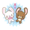 Стикер 27 🩷 Набор эмоджи по аниме «Sugarbunnies»