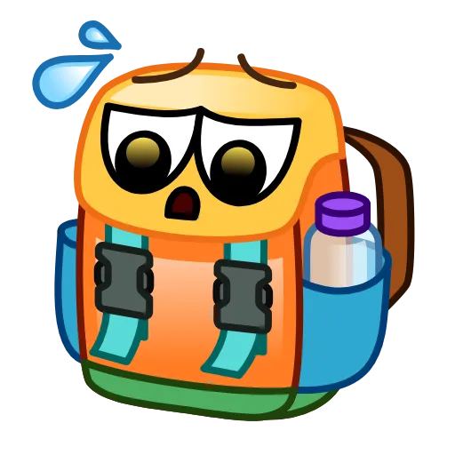 Стикер 19 Summer Camp Emoji