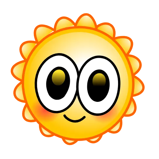 Стикер 4 Summer Camp Emoji
