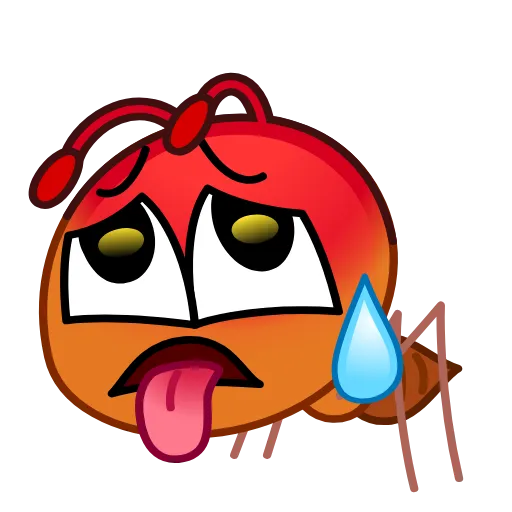 Стикер 17 Summer Camp Emoji