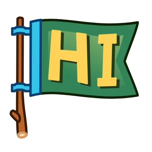 Стикер 33 Summer Camp Emoji
