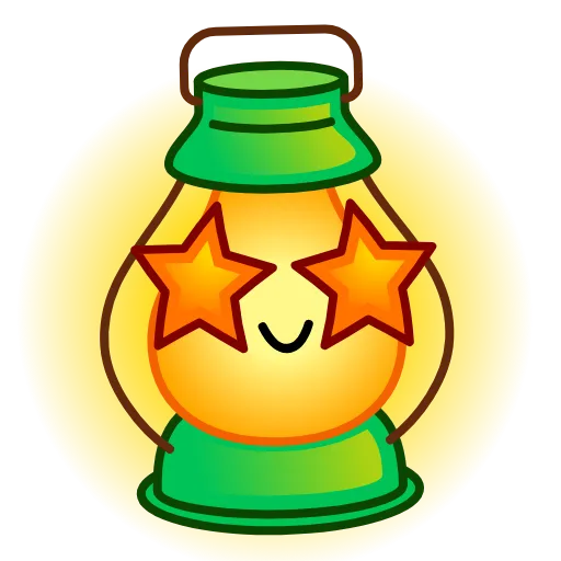 Стикер 10 Summer Camp Emoji