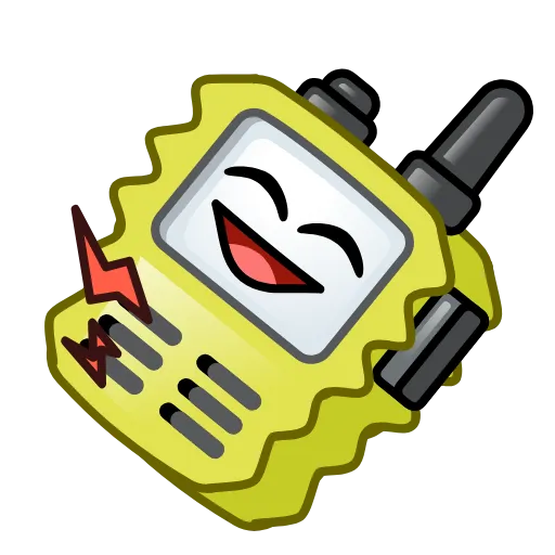 Стикер 38 Summer Camp Emoji