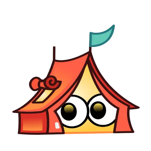 Стикер 37 Summer Camp Emoji