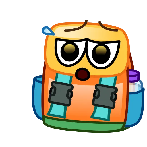 Стикер 19 Summer Camp Emoji
