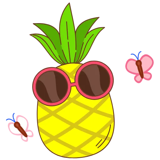 🍍 Эмодзи «SᑌᗰᗰEᖇ» для Telegram