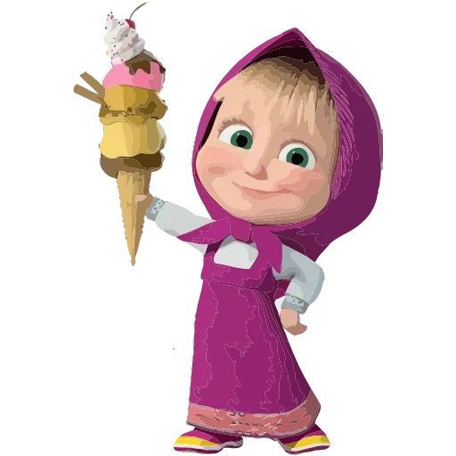 🍦 Эмодзи «Лето с Машей» для Telegram