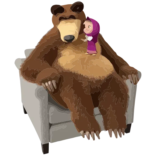 😴 Эмодзи «Лето с Машей» для Telegram
