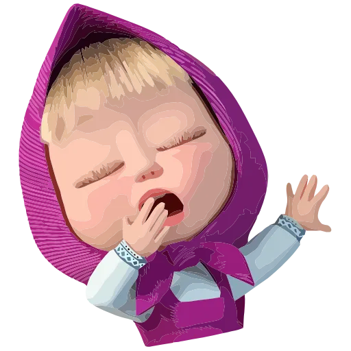 🥱 Эмодзи «Лето с Машей» для Telegram