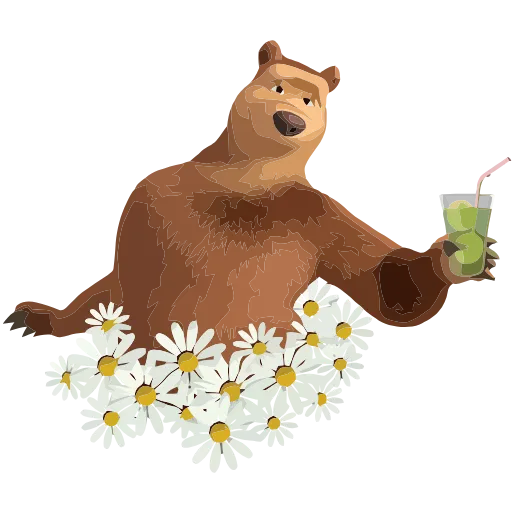 🌼 Эмодзи «Лето с Машей» для Telegram