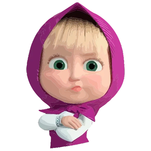 😒 Эмодзи «Лето с Машей» для Telegram