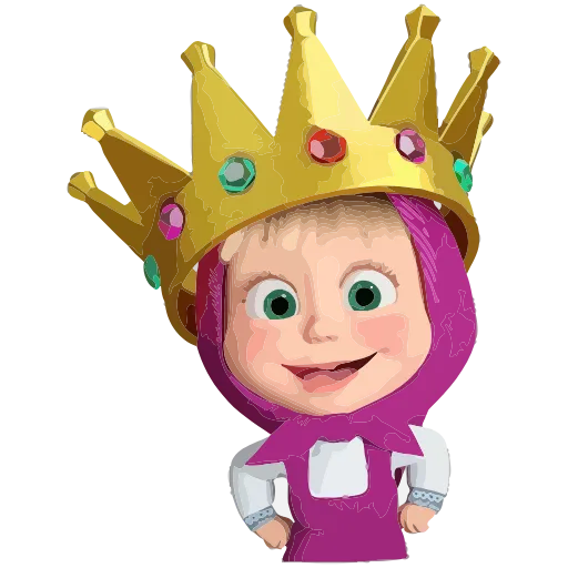 👸 Эмодзи «Лето с Машей» для Telegram