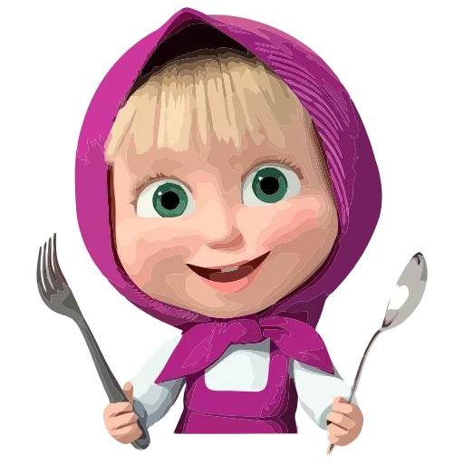 🍽 Эмодзи «Лето с Машей» для Telegram