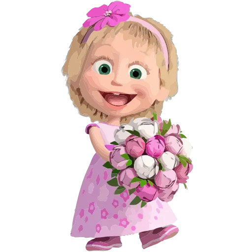💐 Эмодзи «Лето с Машей» для Telegram