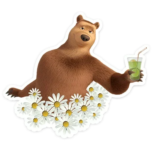 🌼 Стикер «Лето с Машей» для Telegram