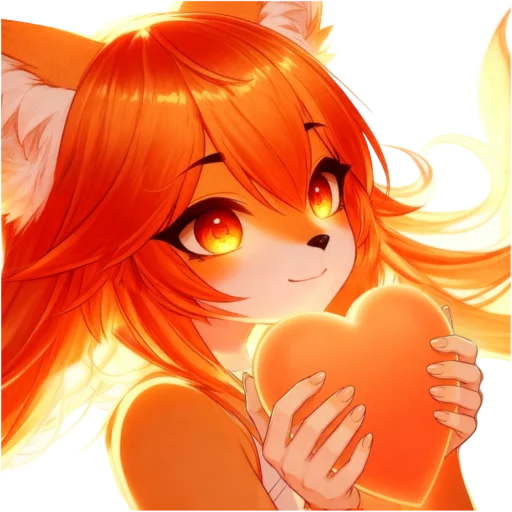 🧡 Стикер «Summer fox 21» для Telegram