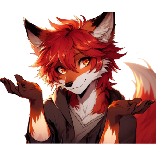 🤷‍♂ Стикер «Summer fox 21» для Telegram