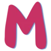 🙂 Эмодзи «Бордовые буквы и зелёные цифры, иконки» для Telegram