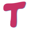 😗 Эмодзи «Бордовые буквы и зелёные цифры, иконки» для Telegram