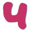 😛 Эмодзи «Бордовые буквы и зелёные цифры, иконки» для Telegram