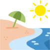 🏖 Эмодзи «Бордовые буквы и зелёные цифры, иконки» для Telegram