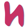 🥲 Эмодзи «Бордовые буквы и зелёные цифры, иконки» для Telegram