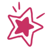 🌟 Эмодзи «Бордовые буквы и зелёные цифры, иконки» для Telegram