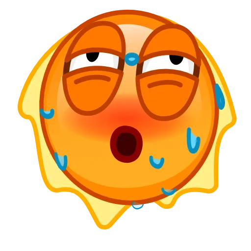 Стикер 54 Sun Emoji
