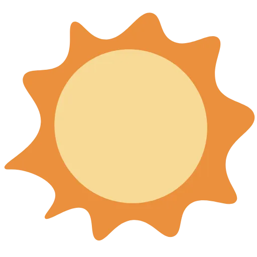 Стикер 37 ️ Sunny