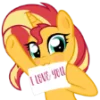 🥰 Эмодзи «Sunset» для Telegram
