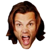Стикер 15 😀 Набор эмоджи по сериалу «Supernatural Сверхъестественное»