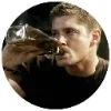 Стикер 27 ❤️ Набор эмоджи по сериалу «Supernatural Сверхъестественное»