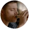 Стикер 19 ❤️ Набор эмоджи по сериалу «Supernatural Сверхъестественное»