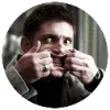 Стикер 16 ❤️ Набор эмоджи по сериалу «Supernatural Сверхъестественное»
