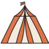 🎪 Эмодзи «Коричневые буквы, осенние иконки» для Telegram