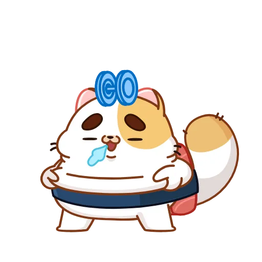 Стикер 36 Sushi Cat