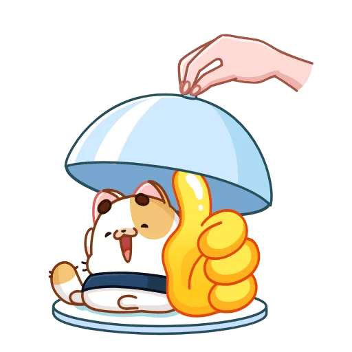 Стикер 20 Sushi Cat