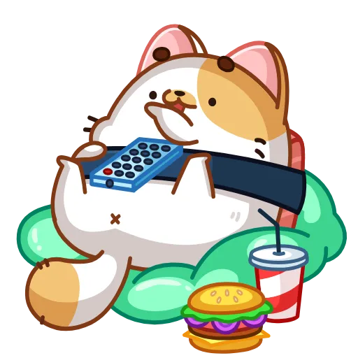 Стикер 25 Sushi Cat