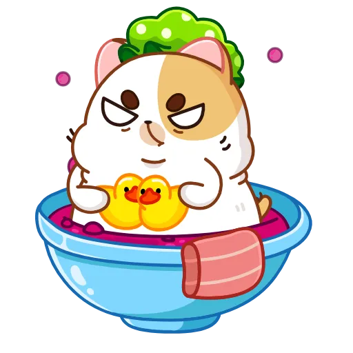 Стикер 5 Sushi Cat