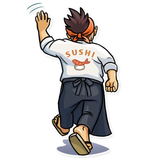 ✋ Стикер «Sushi Chef» для Telegram