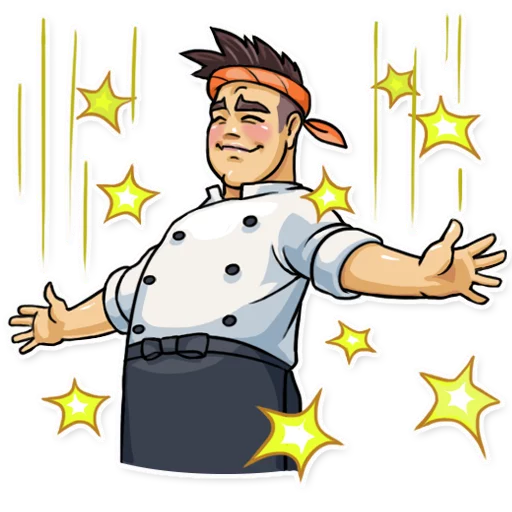 ✨ Стикер «Sushi Chef» для Telegram