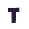 🤩 Эмодзи «Буквы и цифры темно-фиолетовые» для Telegram
