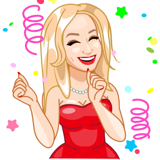 🎉 Стикер «Стикерпак «Люби&;»» для Telegram