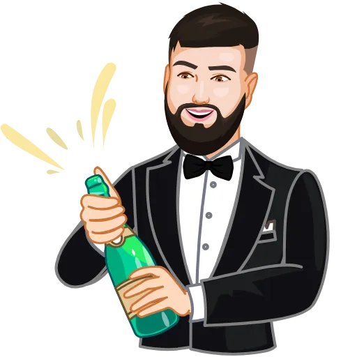 🥂 Стикер «Стикерпак «Люби&;»» для Telegram