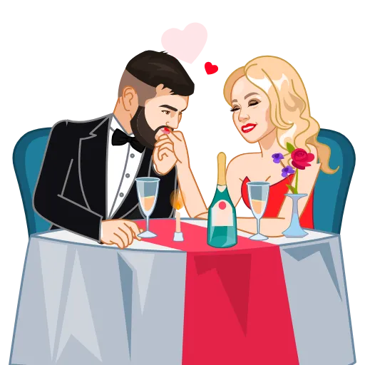 ❤️ Стикер «Стикерпак «Люби&;»» для Telegram